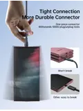 Nylon USB-C Kabel - 1.2m