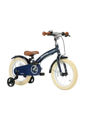 Luxe Kinderfiets 14 inch - 3 in 1 - Loopfiets