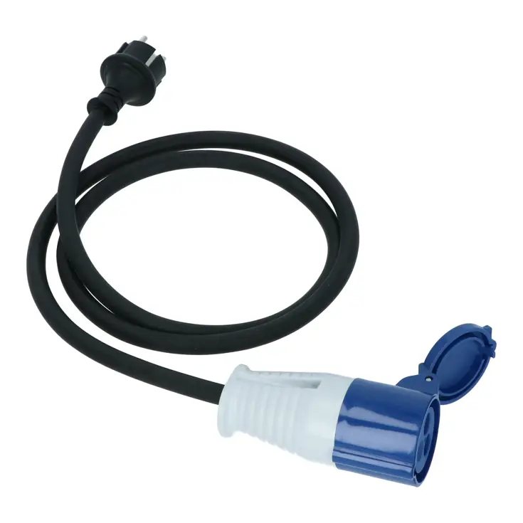 Adapterkabel Schuko Stekker naar CEE Contrastekker