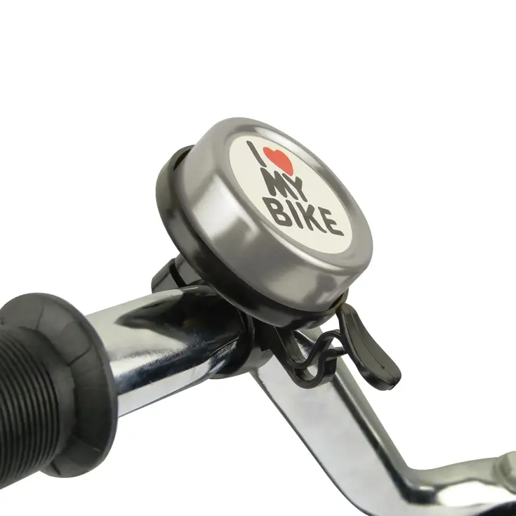Fietsbel “I Love My Bike” met helder geluid