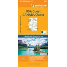 Kaart Regional 585 USA West - Canada West