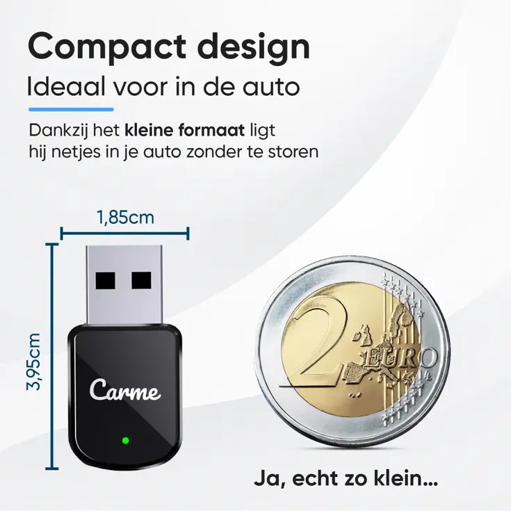 Mini 2-in-1 CarPlay & Android Auto Dongle V3