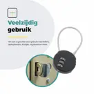 Voltano Fietstas Cijferslot