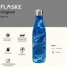 FLASKE 500 ml RVS Drinkfles