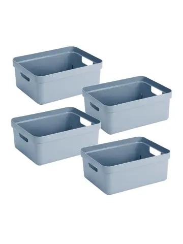 Sigma home - Opbergbox - 24L - 4-delig