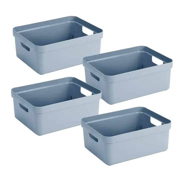 Sigma home - Opbergbox - 24L - 4-delig