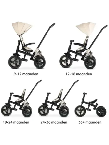 Explorer Luxe Driewieler - Opvouwbaar met mandje