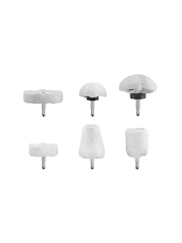 Polijstkoppen voor boormachines - set van 6