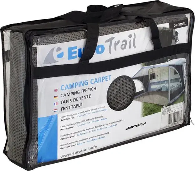 Eurotrail Tenttapijt 350x400 cm Blauw