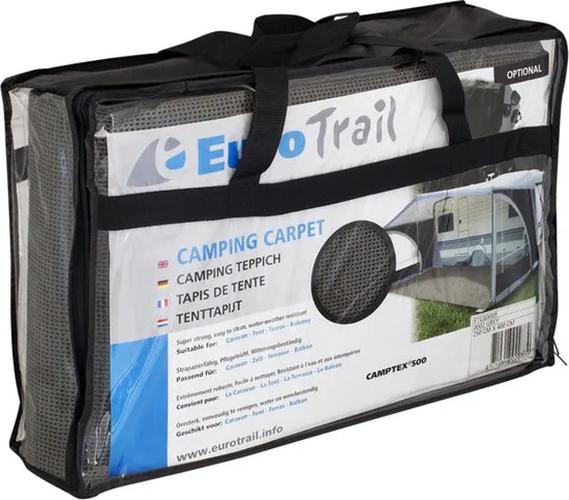 Eurotrail Tenttapijt 350x500 cm Antraciet