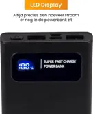 R2B Powerbank 20000 mAh - LED Display