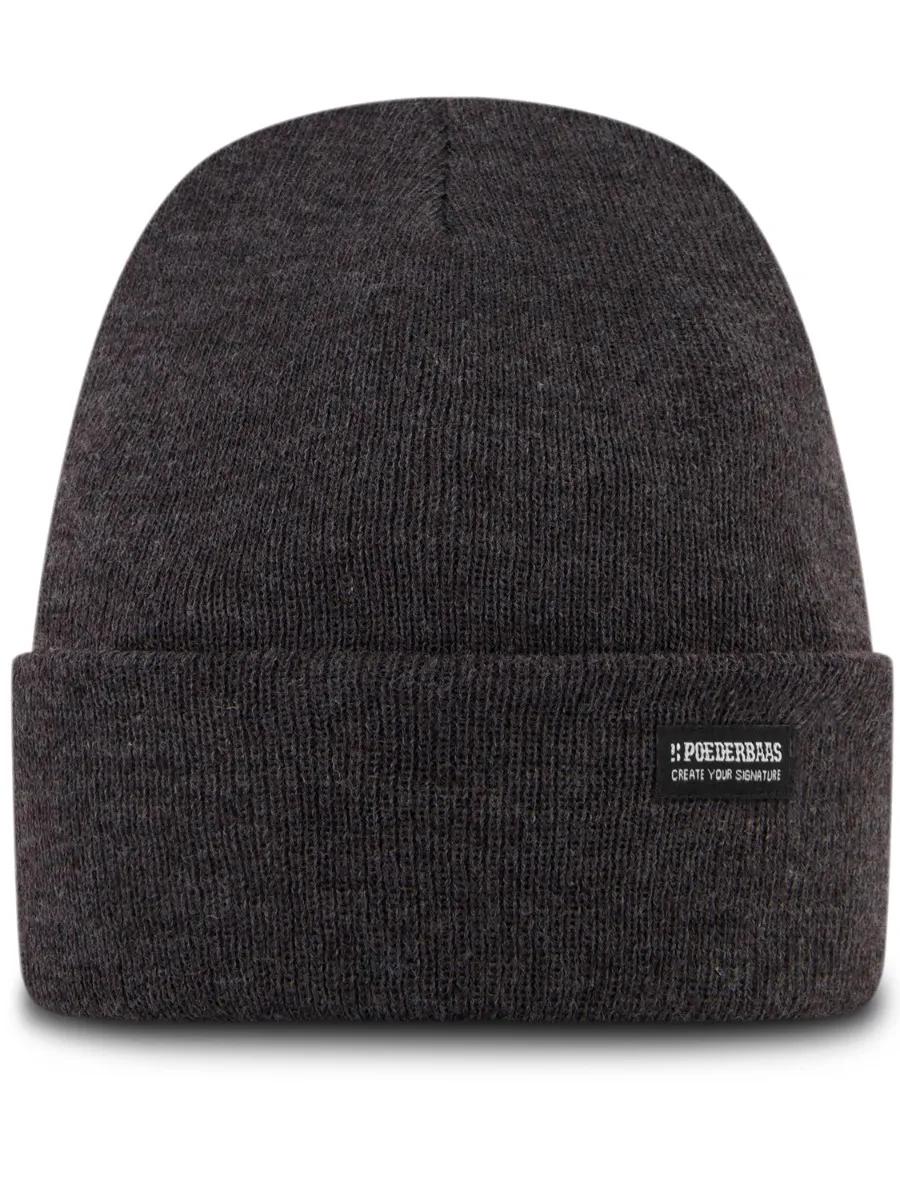 Poederbaas   Park Beanie Muts  Gray