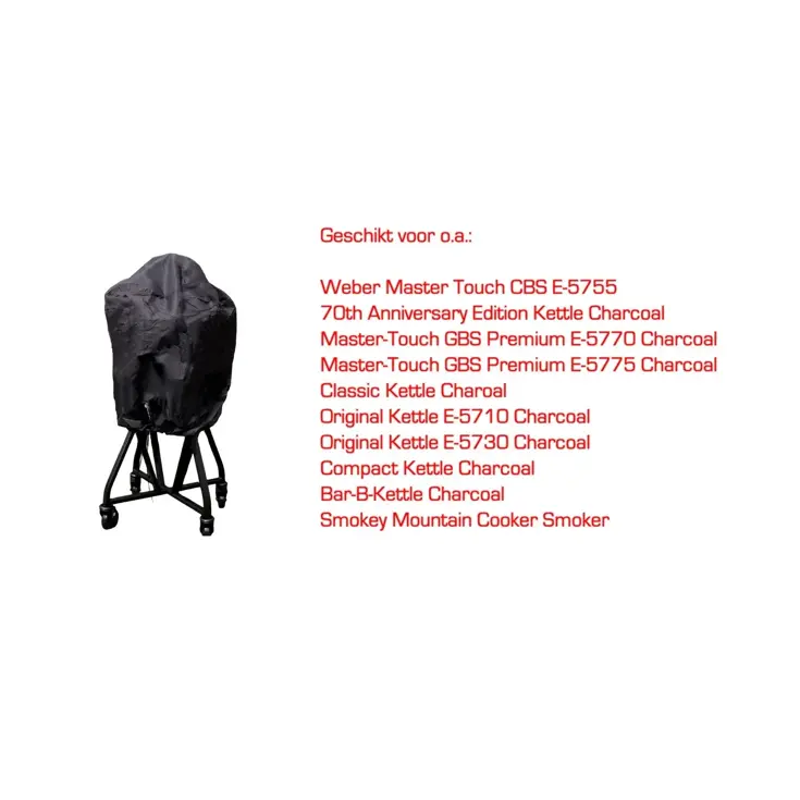 Barbecuehoes 80x66x100 cm waterdicht