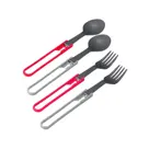 Bestekset 4-delig - 2 Vorken en 2 Lepels