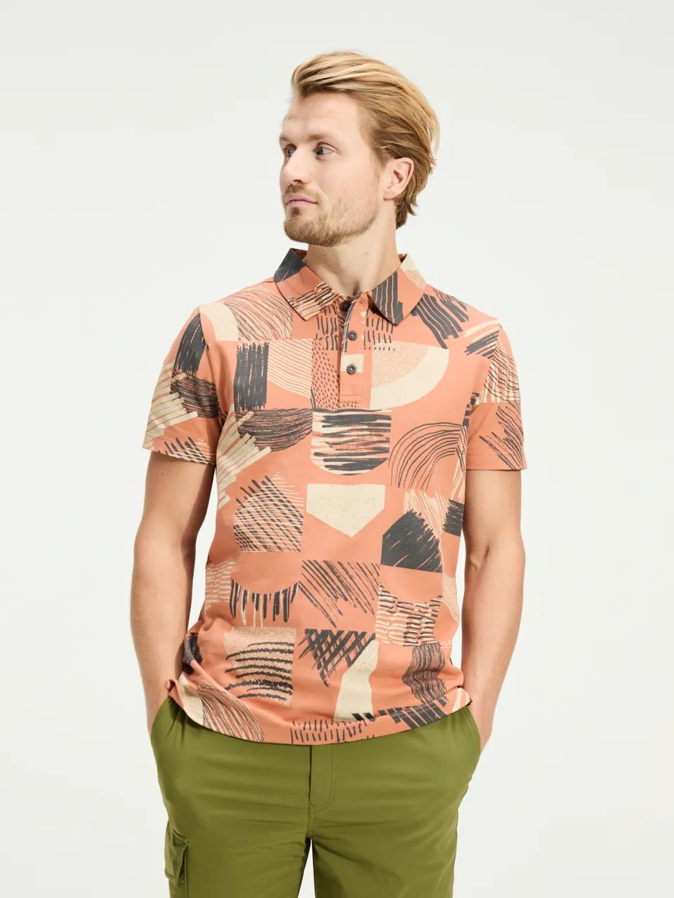 ANWB  Occa  Polo heren  Human Nature  Oranje   4XL main product image