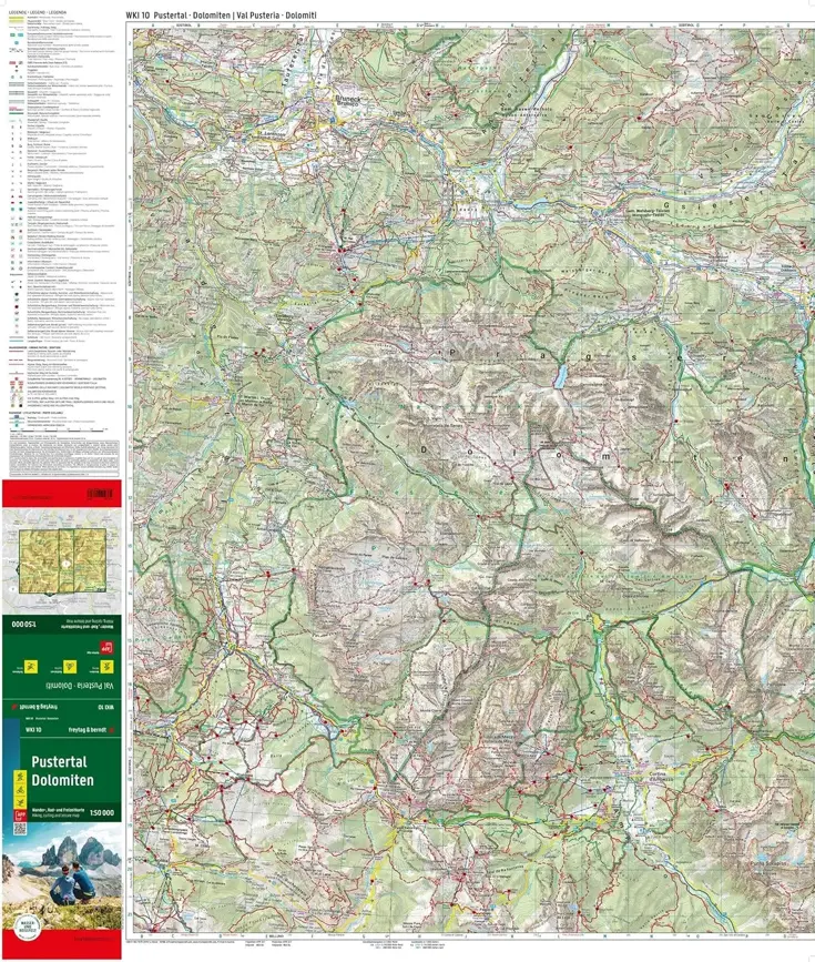 Wandelkaart WKI10 Pustertal