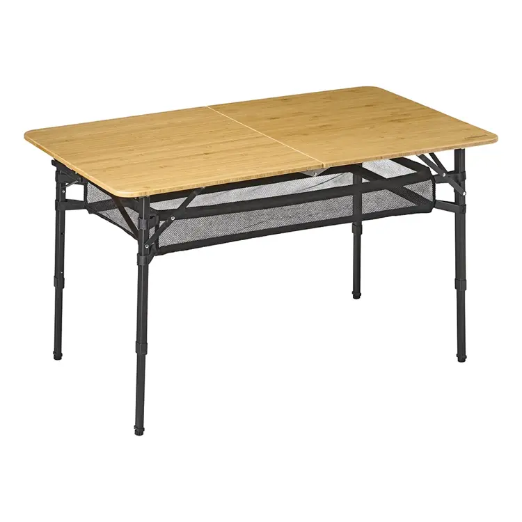 Campout Campingtafel - 120 x 70 cm – Bamboe