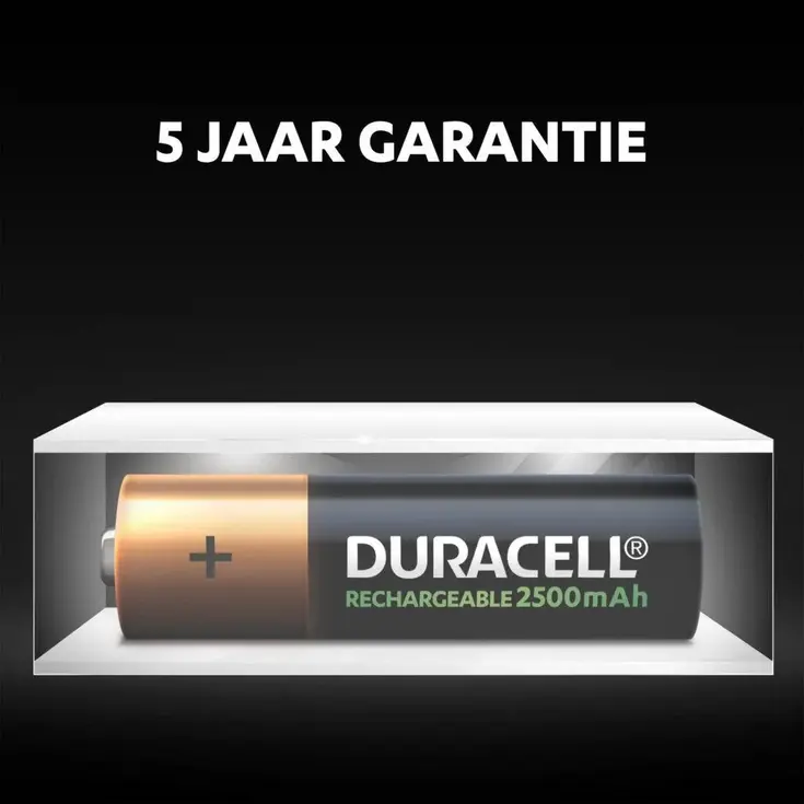 Oplaadbare AA batterijen 2500mAh - 4st.