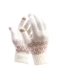 Touchscreen Handschoenen Winter - Wit