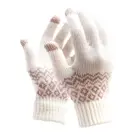 R2B Touchscreen Handschoenen Winter - Wit