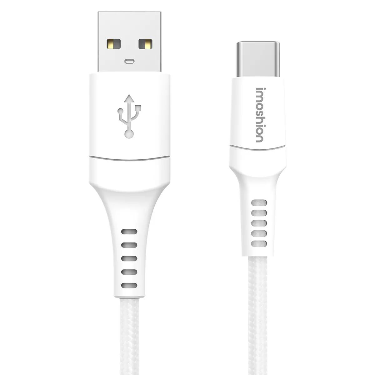 Imoshion   USB-C naar USB A kabel  0,25 meter  Wit main product image