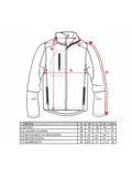 Heren Softshell Zip Jacket