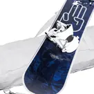 Waterafstotende snowboardtas 180x40x16 cm - Wit