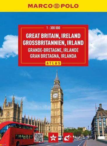 Wegenatlas Groot Brittannië en Ierland