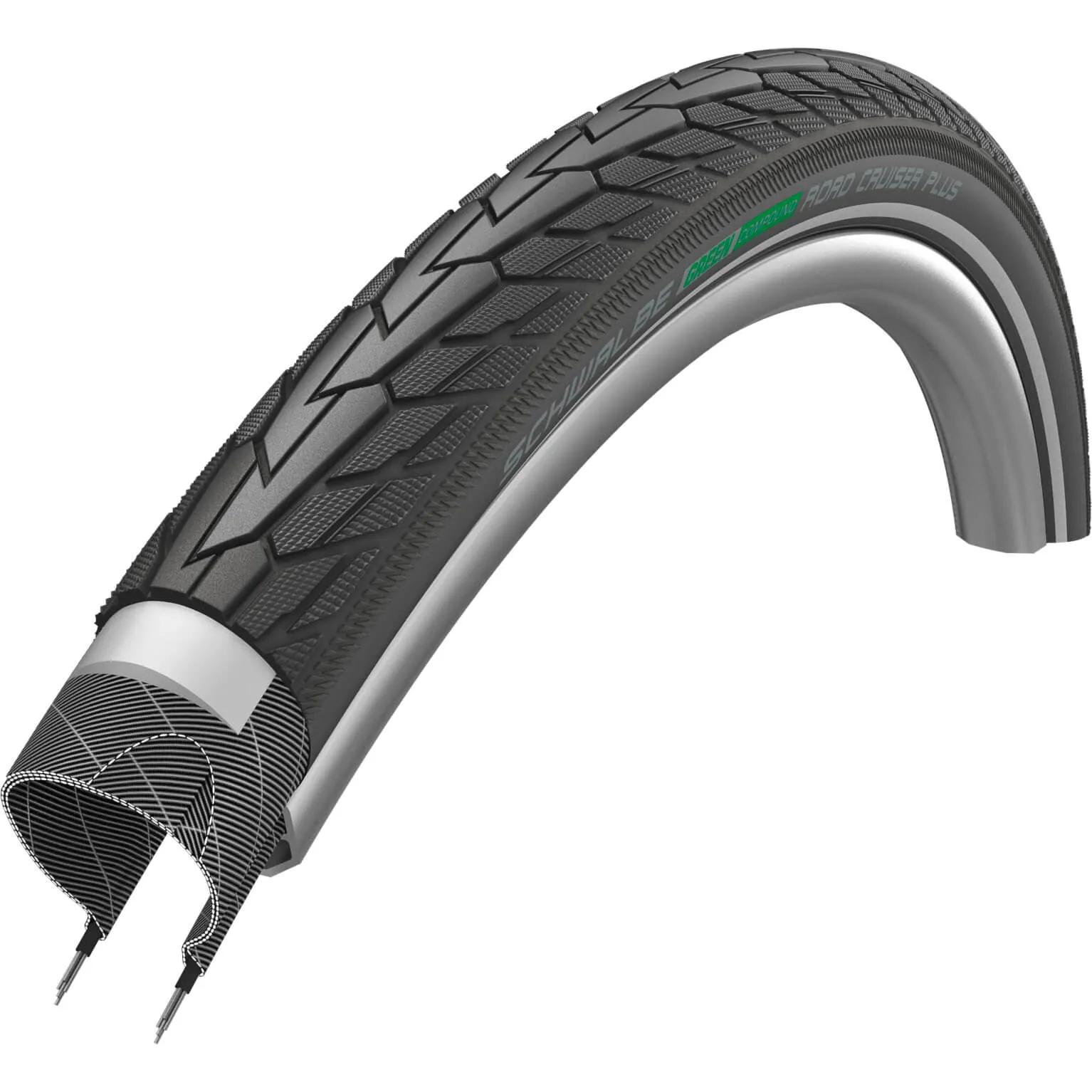 Schwalbe  buitenband Road 28 x 1.60 zw refl  Zwart main product image