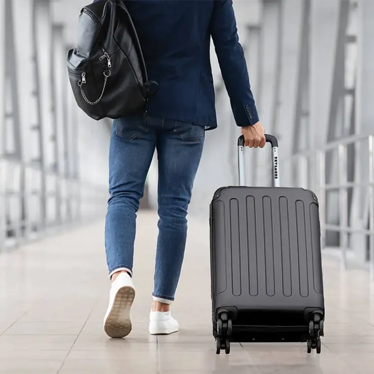 Handbagage Koffer – 38L – Zwart