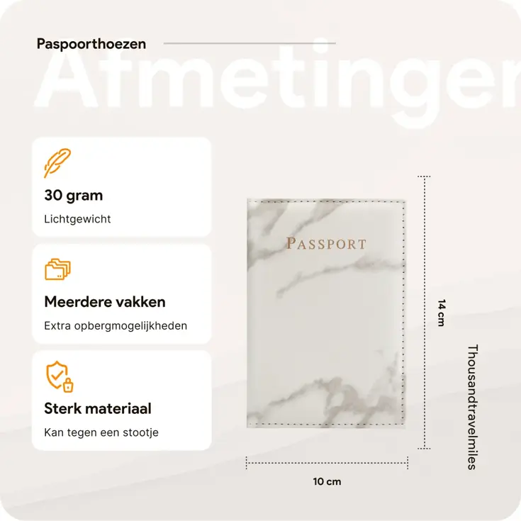 Paspoort hoes – Kunstleer