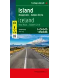 Wegenkaart IJsland