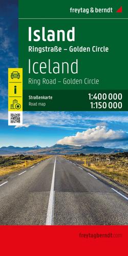 Wegenkaart IJsland