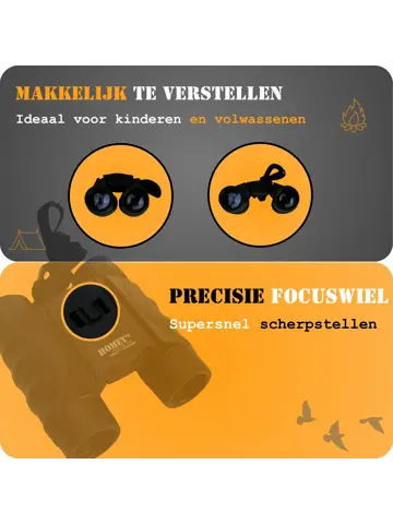 Homey’s Compact Verrekijker – Dakkant – 08x25
