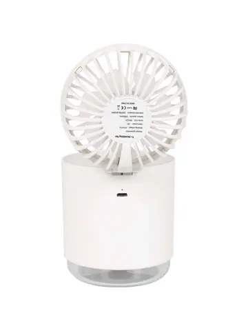 Ventilator met luchtbevochtiger