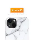 R2B iPhone 15 Hoesje Marmer + Screenprotector
