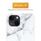 R2B iPhone 15 Hoesje Marmer + Screenprotector