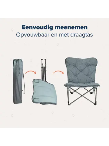 TRVLMORE Campingstoel