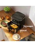 Airfryer XXL – 7,5L – Zwart
