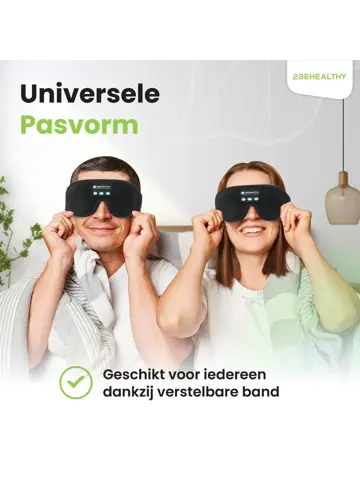 3D Slaapmasker met Bluetooth