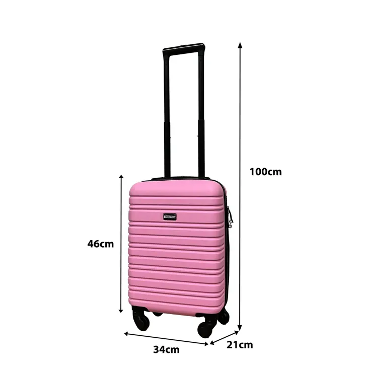 Reiskoffer XS ABS 29L met TSA-slot en 360° wielen