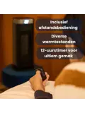Luvego - Elektrische Kachel - Afstandsbediening
