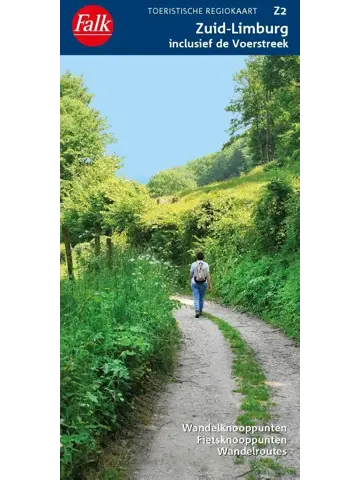 Falk wandel- en fietskaart Z2 Zuid-Limburg