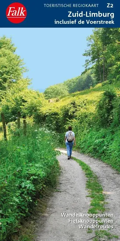 wandel- en fietskaart Z2 Zuid-Limburg