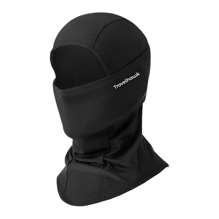 Balaclava Helmmuts Motor/Scooter Zwart