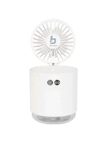 Ventilator met luchtbevochtiger