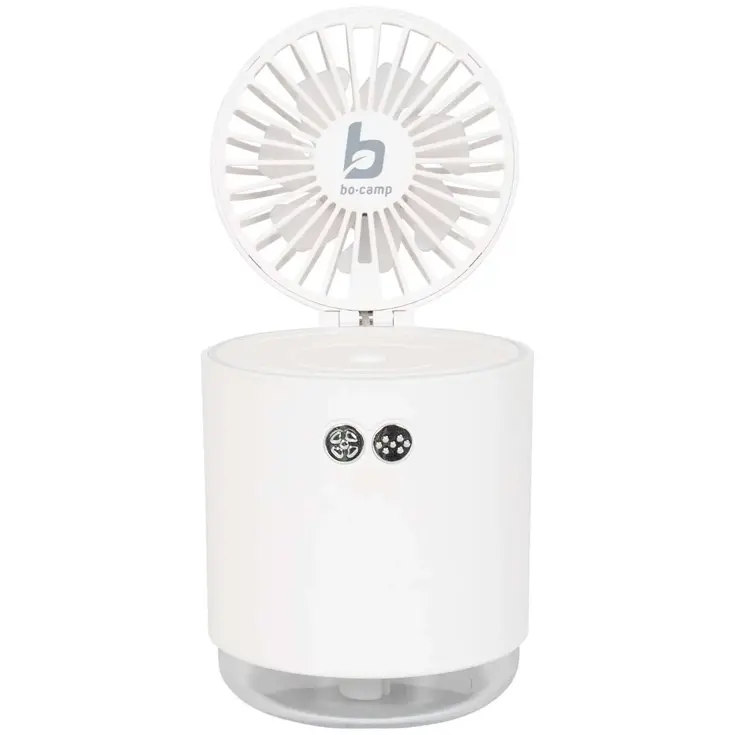 Ventilator met luchtbevochtiger