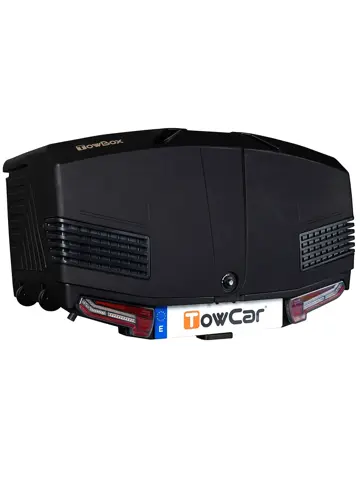 Towbox V3 - Trekhaakkoffer Zwart