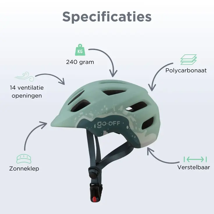 FIRST kinderhelm magneetsluiting