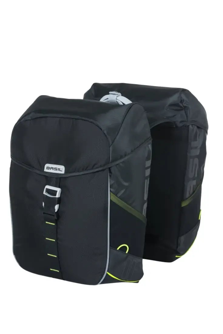 Basil Dubbele fietstas Miles Double Bag 34L